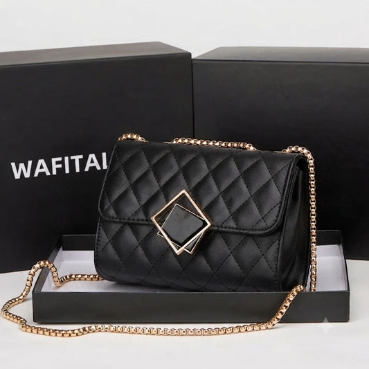 Petit Sac Bandoulière Femme – Sac Carré Vintage Chic